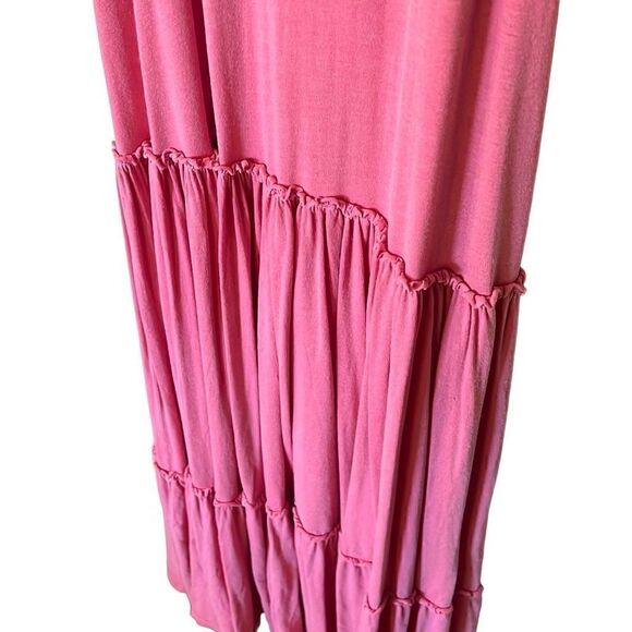 Sundry Cotton Blend Racerback Maxi Dress - Picture 3 of 9